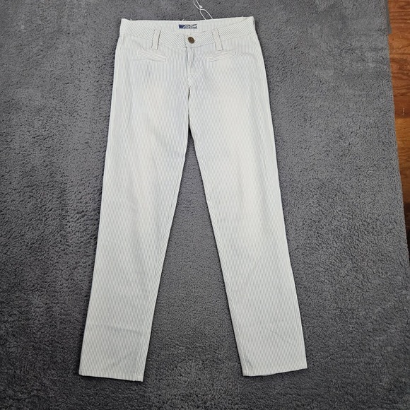Hudson Jeans Size 28 Striped Straight Leg Casual Pants Ladies - Picture 1 of 12